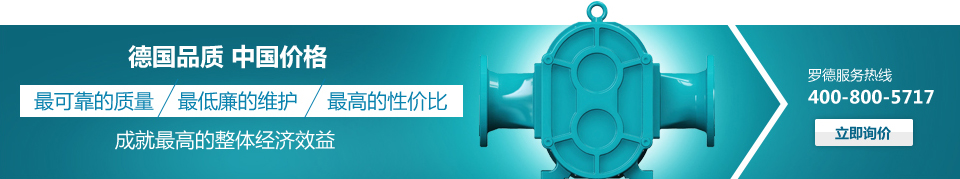 羅德凸輪轉(zhuǎn)子泵--德國品質(zhì)，中國價格